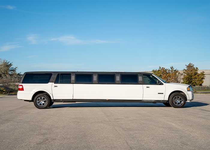14 Passenger Ford Excursion Stretch Limo - View 1