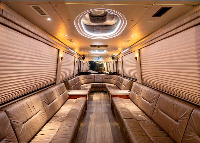 40 Passenger VIP Party Bus - View 1