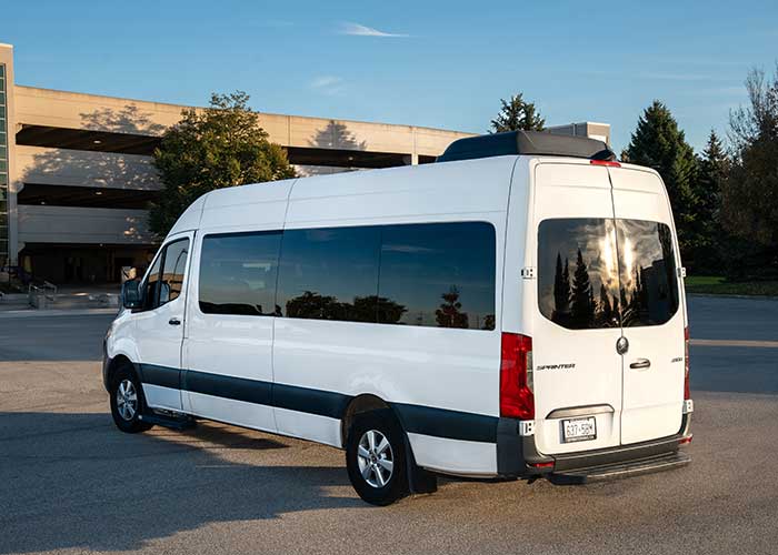 15 passenger Sprinter van - View 2