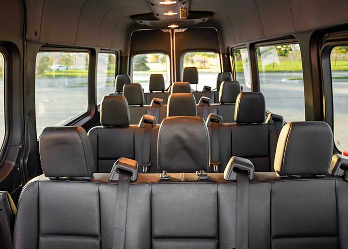 15 passenger Sprinter van - View 3